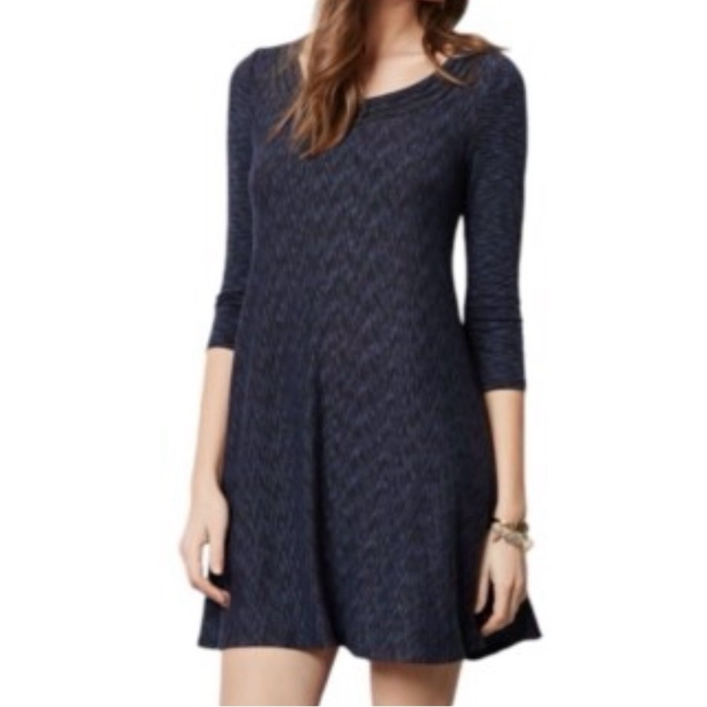 Saturday Sunday Narva Navy Swing Dress size Small